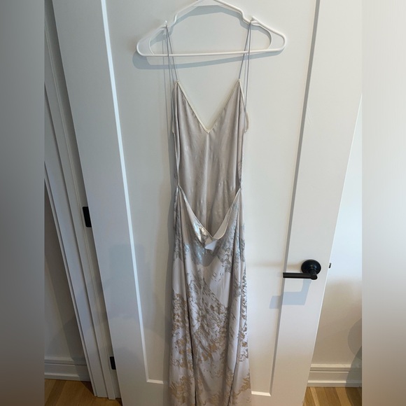 Zara - Rare Metallic Slip Dress - Picture 3 of 6